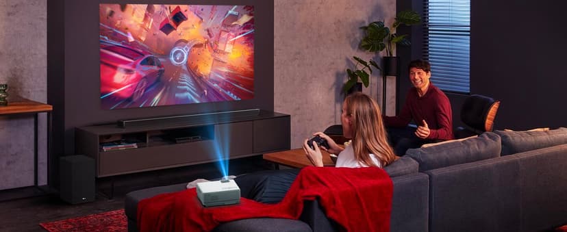 Projector with WiFi and Bluetooth, Upgrade Outdoor Projector, Mini Movie Projector Supports 1080P Synchronize Smartphone Screen by WiFi/USB Cable for Home Entertainment