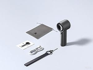 JISULIFE Handheld Fan Pro Series - Extreme Cooling Output: 1-100 Speed Scroll Wheel, Metal Body, Digital Display, 1.5H Fast Charge, 5000mAh-Portable Fan for Travel Outdoor, Gifts for Women Men(Grey)