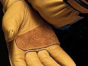 toolant Winter Leather Work Gloves, Warm 3M Thinsulate Lining for Cold Weather Work, Thermal Insulated Gloves
