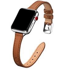 STIROLL Thin Replacement Band Compatible for Apple Watch 38mm 40mm 41mm 42mm(Series 11 10), Stainless Steel Metal Wristband Women Men for iWatch Ultra SE Series 9 8 7 6 5 4 3 2 1, Rose Gold