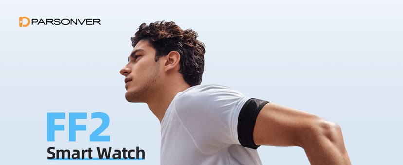 Parsonver Parsonver Smart Watch, 5ATM Waterproof Watch for Swimming, Fitness Activity Tracker with 110+ Sports Modes, Heart Rate/Sleep/SpO2/Calories Monitor, Pedometer, Fitness Watch for Android & iPhone, Black