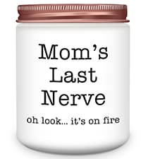 Homsolver Daughter in Law Gifts, Birthday Christmas Anniversary Wedding Gifts for Daughter from Mother Father in Law, Funny Sons Girlfriend, Future Daughter-in-Law Lavender Candle Gift from Mom Dad