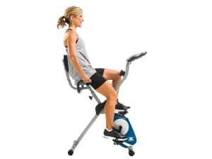 XTERRA Fitness Folding Exercise Bike, 225 LB Weight Capacity