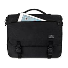 MATEIN Messenger Bag for Men, Briefcases Lightweight Men's Laptop Bag 15.6 inch Water Resistant Crossbody School Satchel Bags Computer Work Office Bag with Shoulder Strap, Black