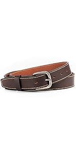 Main Street Forge All American Leather Belt | Made in USA | Men's Heavy Duty Work Belt | EDC Belt