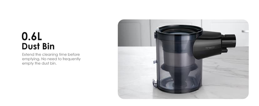 Tineco Pure ONE S30 Cordless Vacuum Cleaner, 150AW Powerful Suction, Zero Tangle Brush, Up to 65min Runtime, 6-Stage HEPA Filtration, PureCyclone Technology Stick Vacuum with Wall Mount Dock