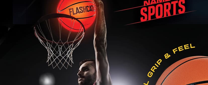 Light Up Basketball - Glow in The Dark - Sports Gear Accessories Gifts for Boys 8-15+ Year Old - Kids Teens Gift Birthday Ideas - Teen Boy Toys Ages 8 9 10 11 12 13 14 15 Outdoor Teenager