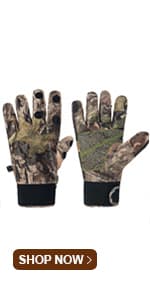 EAmber Camouflage Hunting Gloves Full Finger/Fingerless Gloves Pro Anti-Slip Camo Glove Archery Accessories Hunting Outdoors
