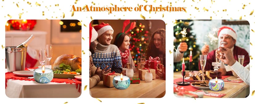 Scented Candles Gifts for Women, 12 Pack Natural Soy Candles for Home Scented, Aromatherapy Candle Set Gift for Women, Men, Friends Birthday, Anniversary