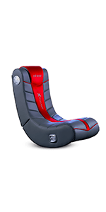 X Rocker Video Gaming Floor Rocker Chair, Built-in Audio, Foldable, for Gamers, Bedroom, or Game Room for Boys, Girls, Teens 5-17, Gifts for Gamers