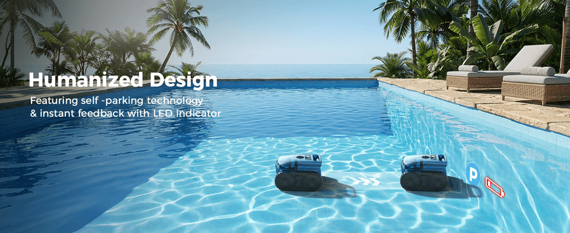 Robotic Pool Cleaner,Cordless Pool Vacuum for Inground Pools,Automatic Pool Cleaner Robot for Pool Floors,Drain Cleaning,Walls,Waterline,2150 Sq.ft,180min Runtime,3H Fast Charging Robot for Spa Pool