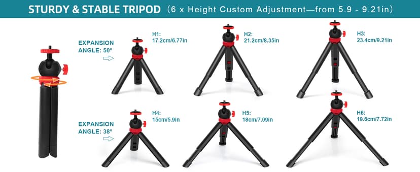 40X60 Monocular Telescope with Smartphone Holder& Tripod, High Power Nitrogen-Filled Monocular for Adults with BAK4 Prism & FMC Lens, HD Monocular Scope for Birdwatching Hiking Concert Travelling