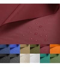 Waterproof Canvas Fabric by The Yard, UV Resistant 600D Outdoor Upholstery Material 58inch Cordura Fabric Water Resistant Fabric for Sewing Chair Patio Cushion Bag Interior, 1 Yard Olive Green