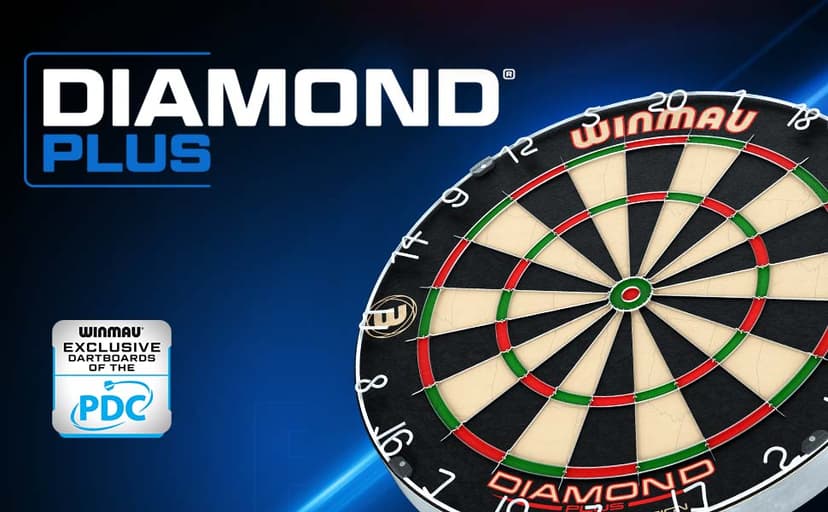 Winmau Diamond Plus Dart Board - Surround Set | Cabinet Set | Dartboard - Professional Darts Accessories - Variety of Options