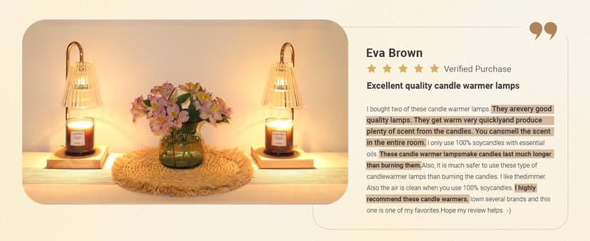 Candle Warmer Lamp with Timer Dimmer, Birthday Gifts for Mom Women Friend Sister, House Warming Gifts, Vintage Clear Wax Melt Warmer, Fall Decorations Office Apartment Dorm Room Home Decor