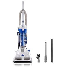 Vacmaster Portable 10.8V 2-in-1 Cordless Stick Lightweight Vacuum Cleaner with 2-Speed Power Control and LED Headlight for Hardwood Floor, Carpet & Pet Hair, Blue