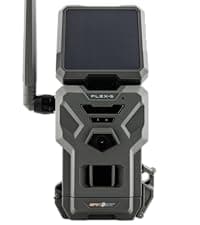 SPYPOINT Flex-M Twin Pack Cellular Trail Cameras - Best Hunting Accessories, No WiFi Needed, GPS, Night Vision, Dual-Sim LTE, IP65 Water-Resistant Game Camera, 28MP Photos, 720p Videos + Sound (2)