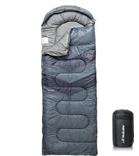 MalloMe Sleeping Bags for Adults Cold Weather & Warm - Backpacking Camping Sleeping Bag for Kids 10-12, Girls, Boys - Lightweight Compact Camping Essentials Gear Accessories Hiking Sleep Must Haves