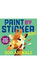 Paint by Sticker Kids (Official): Rainbows Everywhere!: Create 10 Pictures One Sticker at a Time! 1523517751