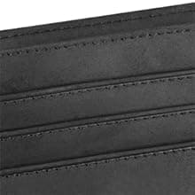 Kenon Personalized Leather Wallet For Man, Engraved RFID Blocking Bifold Stylish Black Wallet For Man Valentines Birthday Christmas Gifts