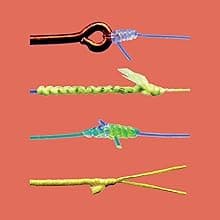 HOOK-EZE Fishing Knot Tying Tool | Protect from Fish Hooks | Tie Fishing Knots Easily | Cool Gadgets for Fishermen | Ice Fly Fishing | Fishing Accessories for Beginner Anglers | Nail Knot Tool