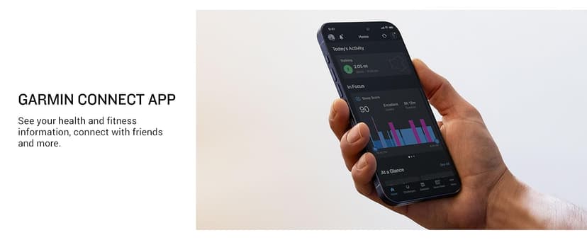 Garmin Venu® 4, 45mm, Advanced Health and Fitness GPS Smartwatch, Bright and Colorful Display, Built-in Flashlight, 12 Days of Battery Life, Slate with Black Silicone Band