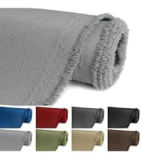 Waterproof Canvas Fabric by The Yard, UV Resistant 600D Outdoor Upholstery Material 58inch Cordura Fabric Water Resistant Fabric for Sewing Chair Patio Cushion Bag Interior, 1 Yard Olive Green
