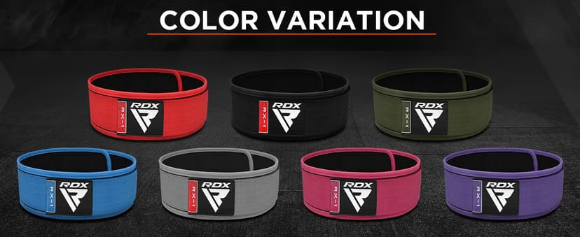 RDX Weight Lifting Belt - AUTO LOCK 4” Premium Adjustable Gym Belt for Olympic Cross Training - Support for Men Women Functional Fitness Workout - WOD Powerlifting Bodybuilding Weightlifting Deadlift