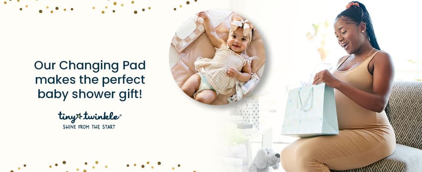 Tiny Twinkle Portable Diaper Changing Pad | Waterproof, Wipeable & Compact Baby Changing Pad for Travel | Smart Wipes Pocket & Organized Storage| Newborn Shower Gift (Sage Checkers) B0DDT2VW7T