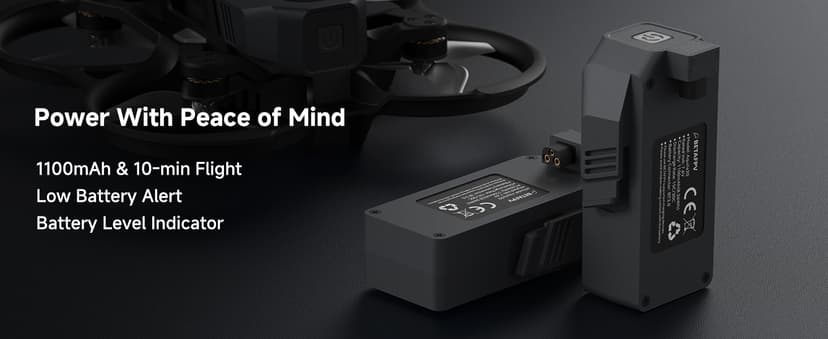 BETAFPV Aquila20 FPV Kit with Altitude Hold Stable Hover, LiteRadio 4 SE Radio Transmitter, VR04 FPV Goggles DVR Supported, 3 Modes 2S Propulsion System Drone RTF for FPV Beginner Fly Indoor Outdoor