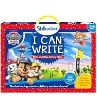 Reusable Write & Wipe Mats, Learning Games, Educational Toy for Toddlers, Kids, Boys & Girls Ages 3, 4, 5, 6 Skillmatics Search and Find PAW Patrol, Preschool Activity, Christmas Gift B0FQVC9MGX