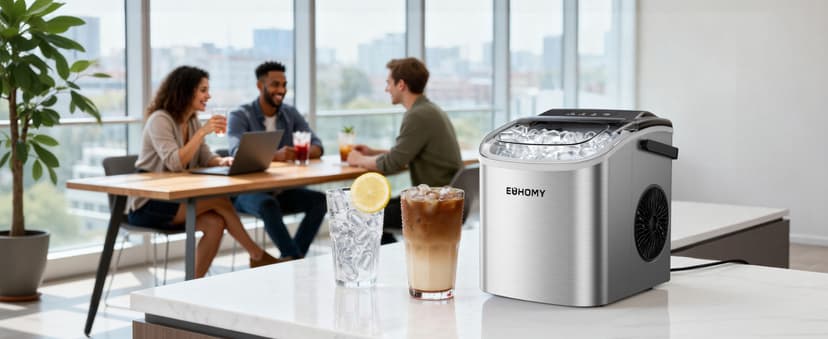EUHOMY Ice Maker Machine