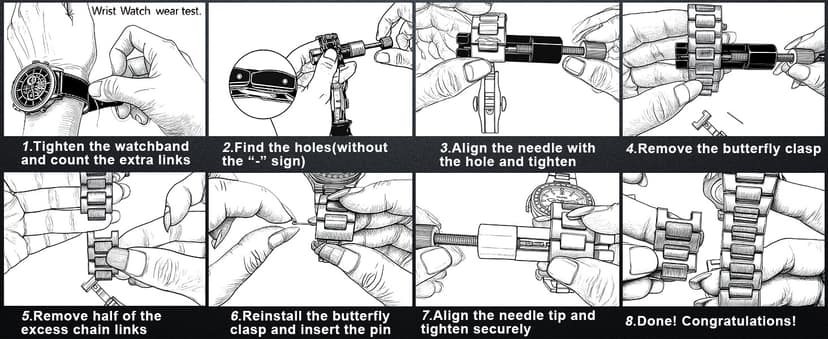 NIBOSI Men Watches Analog Quartz Stainless Steel Black Watches for Men Waterproof Business Classic Watch Fashion Minimalist Ultra Thin Wrist Watch for Work and Casual Wear