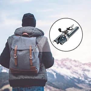 Fishing Rod, Fishing Pole Fishing Rod and Reel Combo Telescopic Fishing Rod Collapsible Rod Stainless Steel Pocket Fisherman Tackle Portable for Beginner Kids Adults Travel Saltwater Freshwater