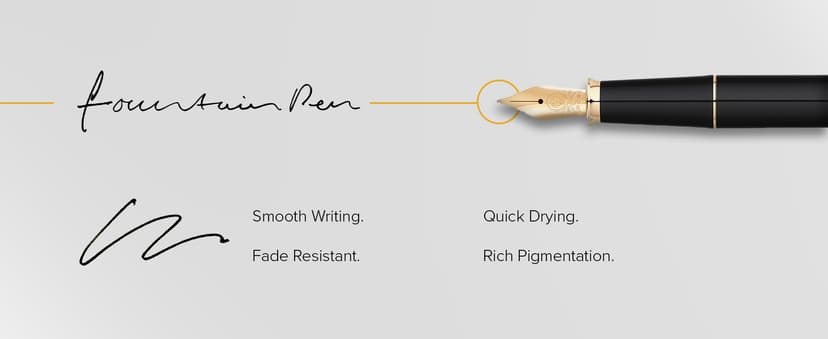 Cross Townsend Refillable Rollerball Pen Presented in a Luxury Gift Box - Medium Point, Black Ink, Black & Gold