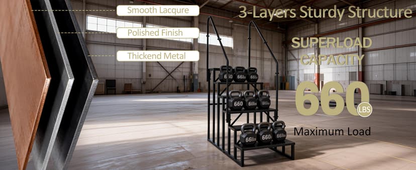 Step Ladder, 6 Step Stool with Handle, Heavy Duty Pool Ladder Above Ground 660Lbs, Camper Steps Outdoor Steps RV Stairs for Reaching High, Portable Home Stairs for Travel Trailer