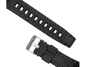 FANMIS Men's Solar Powered Casual Quartz Wrist Watch Analog Digital Multifunctional Black Sports Watch