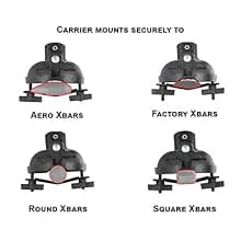Malone Stax Pro2 Universal Car Rack Folding Kayak Carrier (2 Boat Carrier)