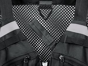 Gonex Fly Fishing Vest for Men Women, Comfortable Adjustable Fishing Vest with Multi-Pockets Reflective Stripes