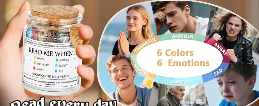 Bible Verse Jar,Scripture Prayer Cards Holy Read Me When Bible Verses Jar,Church Graduation Baptisms Confirmation Christian Gifts for Women Men Teen,Inspirational Birthday Gifts for Women Mom Friends