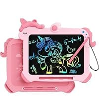 8.5 inch LCD Writing Tablet for Kids, Unicorn Toys Gifts for Girls Aged 3-5, Toddler Girl Kids Educational Travel Toy, Birthday Gift for 3 4 5 6 7 8 9 Year Old Girl (Purple) B0BG1NH1FN