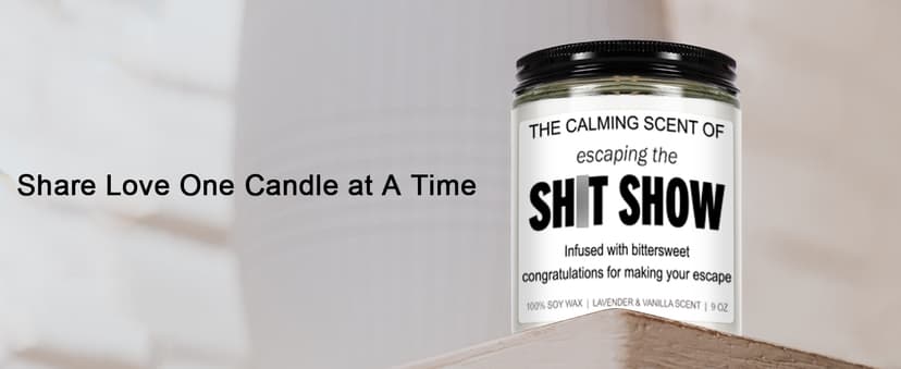 Sarcastic Candles, Going Away, Goodbye, Farewell Gifts for Coworkers - Retirement, Coworker Leaving Gifts for Women, Men - Leaving Job, Moving Away Presents for Friends, Boss, Work Bestie