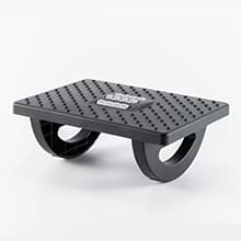 CasaZenith Foot Rest for Under Desk at Work - Ergonomic Foot Stools for Under Office Desk - Rocking Footrest with Roller Massager - Leg Rest for Chair, Computer Gaming -13" L x 9.6" W x 5" H