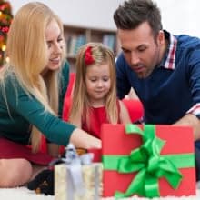 Family Handprint Kit, DIY Craft Keepsake Wooden Frame, Endless Gift Set, Non-Toxic Paints, Transparent Sheets (Brown)