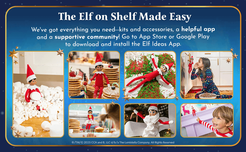The Elf on the Shelf: A Christmas Tradition - Boy Scout Elf with Blue Eyes - Includes Artfully Illustrated Storybook, Keepsake Box and Official Adoption Certificate