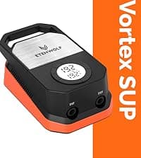 with 19200mAh for Heavy duty Vehicle, Car & Inflatables, 100% Duty Cycle & Dual Cylinder, Bike Pump with LED Backlight,Orange ETENWOLF VORTEX S6 Tire Inflator Portable Air Compressor, Cordless Air Pump B0CGLTPKBZ