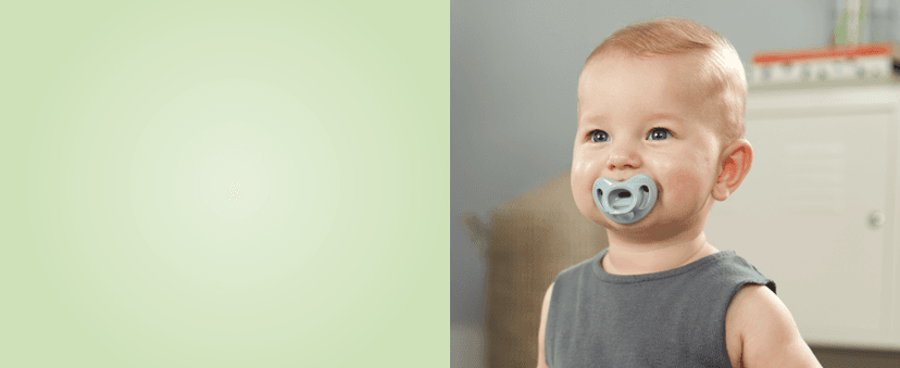 NUK Timeless Comfy Pacifier | 100% Silicone, One-Piece Design | BPA-Free, Gentle on Baby’s Skin | 5-Pack, for 0-6M