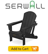SERWALL Outdoor Rocking Chair Set of 2, HDPE Rocking Chairs for Adult, All Weather Porch Rockers for Lawn Garden, Grey