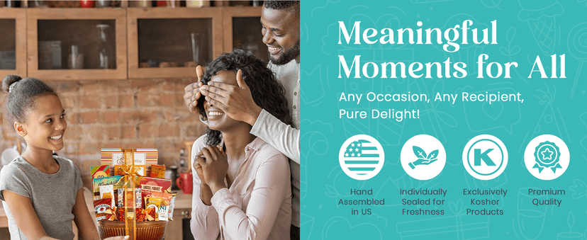 Broadway Basketeers Gift Basket Gifts for Women, Men, Families, Teacher, College, Appreciation, Thank You Present, Birthday, Corporate, Get Well, Sympathy Care