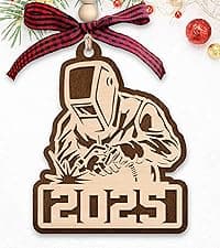 Pawzity Wedding Gifts - Mr and Mrs Gifts - Wedding Gift for Couples 2025, Bride - First Christmas Married Ornament 2025 - Bridal Shower Bride Gift for Newlywed - Wood Married Ornament